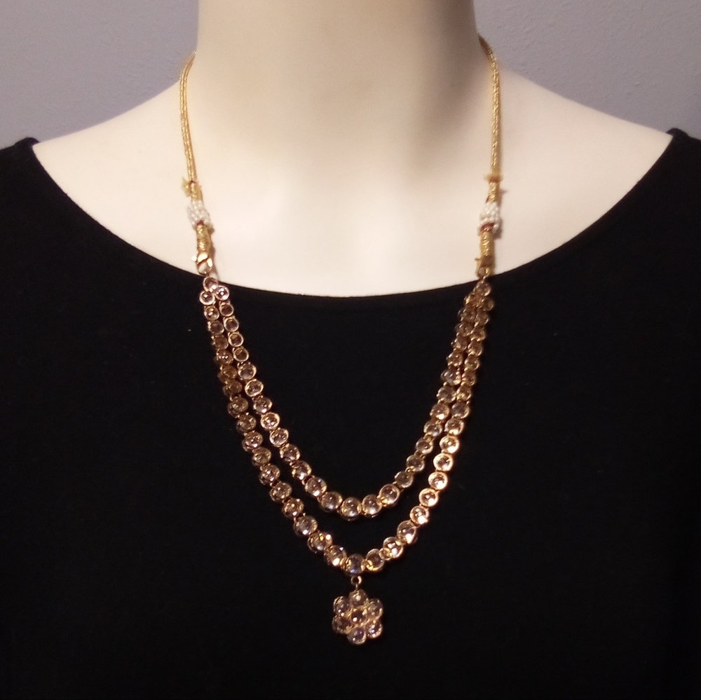 🎉HP🎉 Vintage Flower Bridal Boho Luxury Necklace - Picture 12 of 12